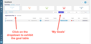 Goal Deck My Goals